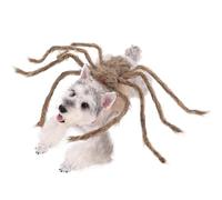 Disfraces de Halloween para perros, araña, traje de araña para perro, disfraz de araña gigante para perros y gatos: disfraz ajustable para mascotas de Halloween para perros y gatos, accesorios de