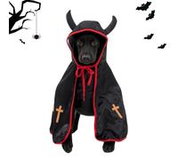 Disfraces de Halloween para Perros - Capa Divertida de Cosplay de Gato, Disfraces de Halloween para Mascotas para Perros pequeños, medianos y Grandes, Gatos, Divertidos para Cachorros, Trajes