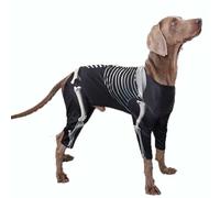 Disfraces De Halloween para Perros De Tamaño Grande,Skeleton Dog Costume for Large Dogs,Disfraces De Esqueleto para Perros Halloween,Disfraz de Esqueleto de Perro Grande-M