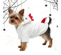 Disfraces De Halloween Para Perros - Vestido Divertido De Gallina | Suéter Suave Disfraz Animal Gato | Para Cachorros Talla Mediana Casa Viaje Fotos Cumpleaños Fiesta Temática Acción de Gracias Party