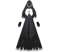 Disfraces de Mujer de Halloween Black Bat Fallen Angel Devil Vampire Witch Dress Accesorios de Cosplay para Adultos