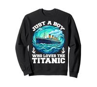 Disfraces de Titanic para niños Que aman el RMS Titanic Sudadera
