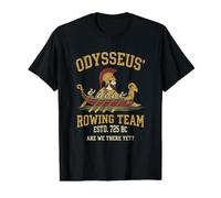 Disfraces Divertidos a Juego de The Odyssey Odysseus Camiseta gráfica económica, Hombre, Negro, XL
