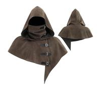 Disfraces Medievales Túnica De Monje Medieval Con Capucha Para Cosplay Y Obras De Teatro Monacal Ideal Para Halloween Y Carnaval Disfraz Monje Capucha Adulto