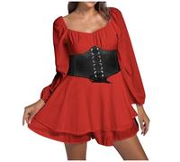 Disfraces Mujer Disfraz De Pirata Mujer Disfraces Piratas Costume Fantasia Carnaval Mulher Corsario Para Talla Grande Fatos Con Corset Pirate Victoriano Epoca Victoriana Piezas Medieval Vestido 2Xl