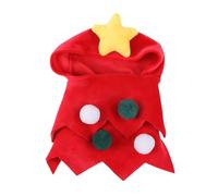 Disfraces navideños para perros - Ropa cálida de Navidad para perros | Ropa navideña para gatos y perros | Suéter con capucha para gatos para mascotas pequeñas y grandes para bailes de máscaras y