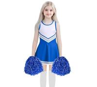 Disfraces Niña, 3 Años Disfraz Animadora, 10 Pompones Cheerleader Costume, 11 8 Fantasia Carnaval 7 6 Deporte 5 12 Deportista Disfarce Fato Cosplay Competici贸n Deportiva