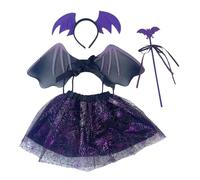 Disfraces NiñA Halloween - Vestido De Fiesta De Halloween para NiñAs Estilo Medieval Corte A Sin Tirantes con Cremallera EláStica En La Espalda para CelebracióN De Disfraces Infantiles Faldas