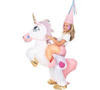 Disfraz a hombros de unicornio hinchable para niños Talla única