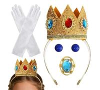 Disfraz Accesorios Accesorios para disfraz que incluyen pendientes, un | Tiara de para Mujer Para carnaval, mascarada, cosplay y días festivos