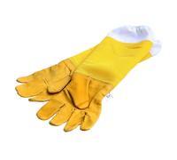 Disfraz Apicultor Adulto Apicultor 3D tela transpirable protección mono de manga larga guantes traje tamaño Extra grande apicultura suministros de herramientas de granja de abejas(1pair,L)