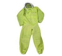 Disfraz Apicultor Adulto Apicultor 3D tela transpirable protección mono de manga larga guantes traje tamaño Extra grande apicultura suministros de herramientas de granja de abejas(1pcs,XL)