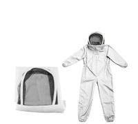 Disfraz Apicultor Adulto Ropa protectora de apicultura, traje antiabejas de cuerpo completo, velo de seguridad, bata, equipo de protección for apicultores, ropa for apicultura(XXL)