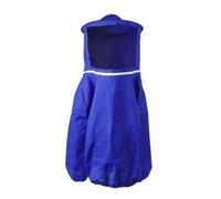 Disfraz Apicultor Adulto Traje de apicultura siamés, ropa de abeja, una variedad de colores con sombrero, traje antiabejas, equipo antipicaduras de abejas, mono de ropa agrícola(Blue)