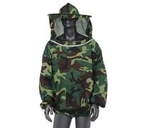 Disfraz Apicultor Adulto Traje de apicultura siamés, ropa de abeja, una variedad de colores con sombrero, traje antiabejas, equipo antipicaduras de abejas, mono de ropa agrícola(Green)