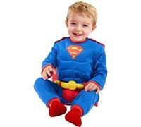 Disfraz bebé Superman, talla 68 (0-6 meses)