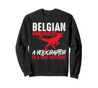 Disfraz Belga Malinois de Velociraptor en un Perro - Dog Dad Sudadera