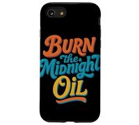 Disfraz Burn the Midnight Oil para amantes del habla idiomática Carcasa para iPhone SE (2020) / 7 / 8