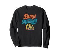 Disfraz Burn the Midnight Oil para amantes del habla idiomática Sudadera