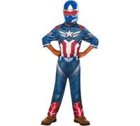 Disfraz Capitán América Talla M (7-8 años / 122-128 cm)