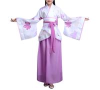Disfraz China Niña Vestido Hanfu Tradicional Chino para Niños, Traje De Baile Hanfu Disfraces De Escenario Actuación Antiguo Vestido Princesa Elegante Disfraz Geisha Para Eventos Temáticos Cosplay