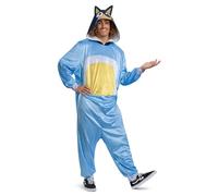 Disguise Disfraz de bandido Bluey para adulto, Bandido, Large / XL (42-46)