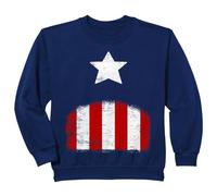 Disfraz clásico de los Vengadores de Marvel Capitán América para Halloween Sudadera