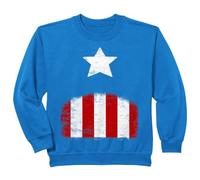 Disfraz clásico de los Vengadores de Marvel Capitán América para Halloween Sudadera