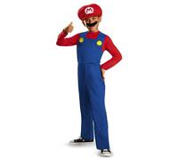 Disfraz Clásico De Niño De Mario Super Mario Bros De Nintendo
