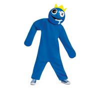 Disfraz Clásico De Niños Amigos Arcoíris Azul | S (4-6)