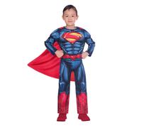 amscan Disfraz de superman clásico para niño (edad 6-8 años)