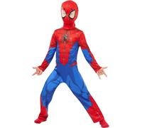 Disfraz Clásico Oficial De Spider-Man Para Niños De Rubie's Talla 7-8 Años