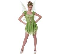 Disfraz clsico de Campanilla para adulto Grande