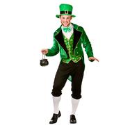 Disfraz Completo Para Hombre Wicked Color Verde Irlandés San Patricio