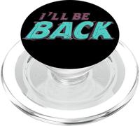 Disfraz con el Logotipo de I'Ll Be Back PopSockets PopGrip para MagSafe