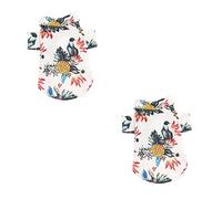 Disfraz Creativo para Perro, Ropa para Perro pequeño, Chaleco para Perro, Camisas de Pijama de Tela, Ropa de Verano para Perro de Halloween, 2 uds.