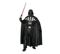 Hombre Negro Oficial Star Wars Darth Vader Película Halloween Fun Mono Disfraz