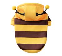 Disfraz de abeja de perro | Disfraz de Cozy Pet Halloween | Lightweight Bee Dog Hoodie, Furry Friends Halloween Outfit, Pet Costumes for Small Dogs, Fun Halloween Attire for Pets, Bee-Themed Pet