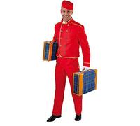 Disfraz de acomodador de cine o de circo, o de botones de hotel