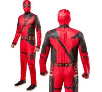 Disfraz De Adulto De Deadpool Superhéroe Marvel Oficial Para Hombre Talla XS-L