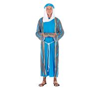 Disfraz De Adulto De Los 3 Hombres Sabios Azules | Talla Única