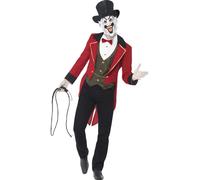Disfraz De Adulto De Sinister Circus Ringmaster