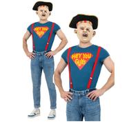 Disfraz De Adulto De Sloth De Los Goonies Licenciado De Hillbilly + Máscara