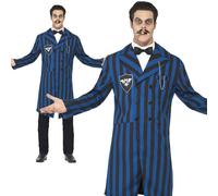 Disfraz De Adulto Gomez Duque De La Mansión Para Hombre Halloween Talla M,L