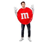 Disfraz De Adulto M & M Rojo | Talla Única