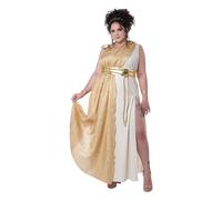 Disfraz De Adulto Para Mujer Diosa Dorada | Plus 1XL