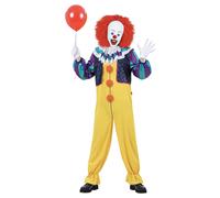 Disfraz De Adulto Pennywise Para Hombre 1990 Grande