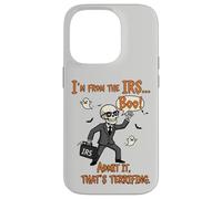 Disfraz de Agente Boo IRS, Halloween, Oficina de impuestos, Halloween Carcasa para iPhone 14 Pro