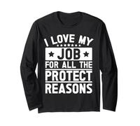 Disfraz De Agente De Seguros Love My Job Seguro De Medicare Manga Larga