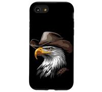 Disfraz de águila con sombrero de vaquero para los amantes del rancho Carcasa para iPhone SE (2020) / 7 / 8